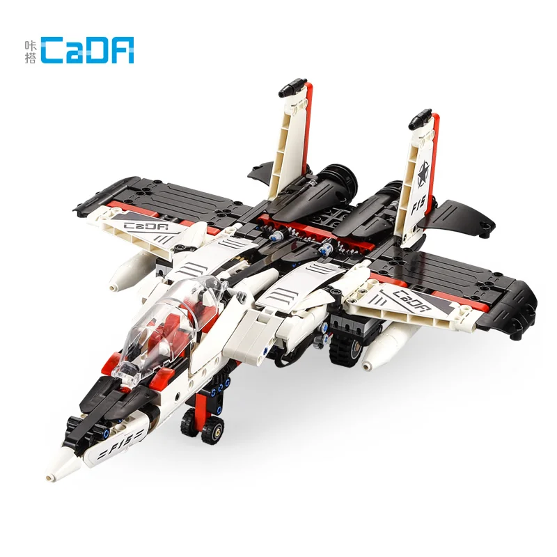 2 в 1 сменный блок набор Eagle Man& Fighter F15 с пулей Technic серии 2,4G RC DIY сборки Кирпичи игрушки для детей DIY модель