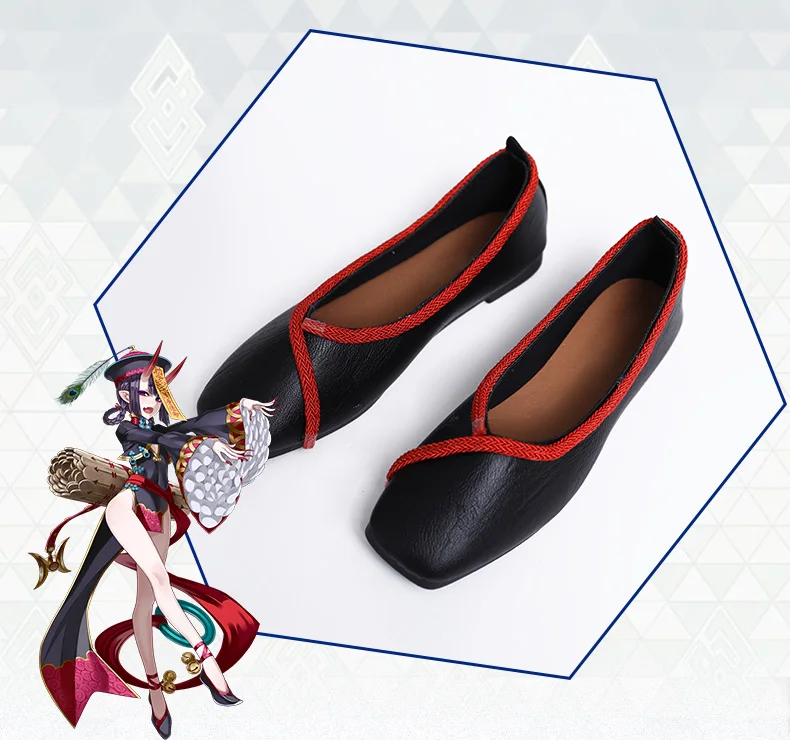 Обувь для косплея «Fate Shuten douji», Fate Grand Order, Женский чонсам, сапоги для косплея зомби, аниме, реквизит для Хэллоуина