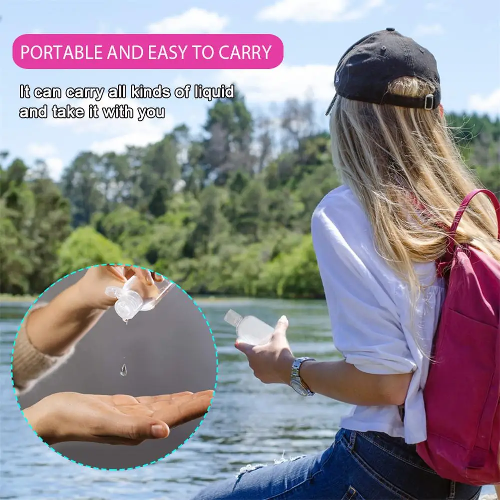 Portable Neck Hanging Hand Soap Dispenser Shampoo Sanitizer Alcohol Containers Travel Refillable Bottles Filling Bottle 30/50ml Portable Neck Hanging Hand Soap Dispenser Shampoo Sanitizer Alcohol Containers Travel Refillable Bottles Filling Bottle 30/50ml