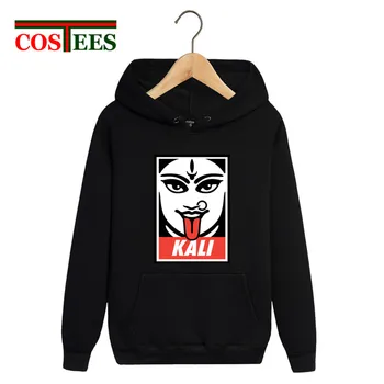 

Hindu Goddess Kali II hoodies Mens Youth sweatshirt hooded Indian God Brand Clothing Classical Hinduism Kali fleece pocket hoody