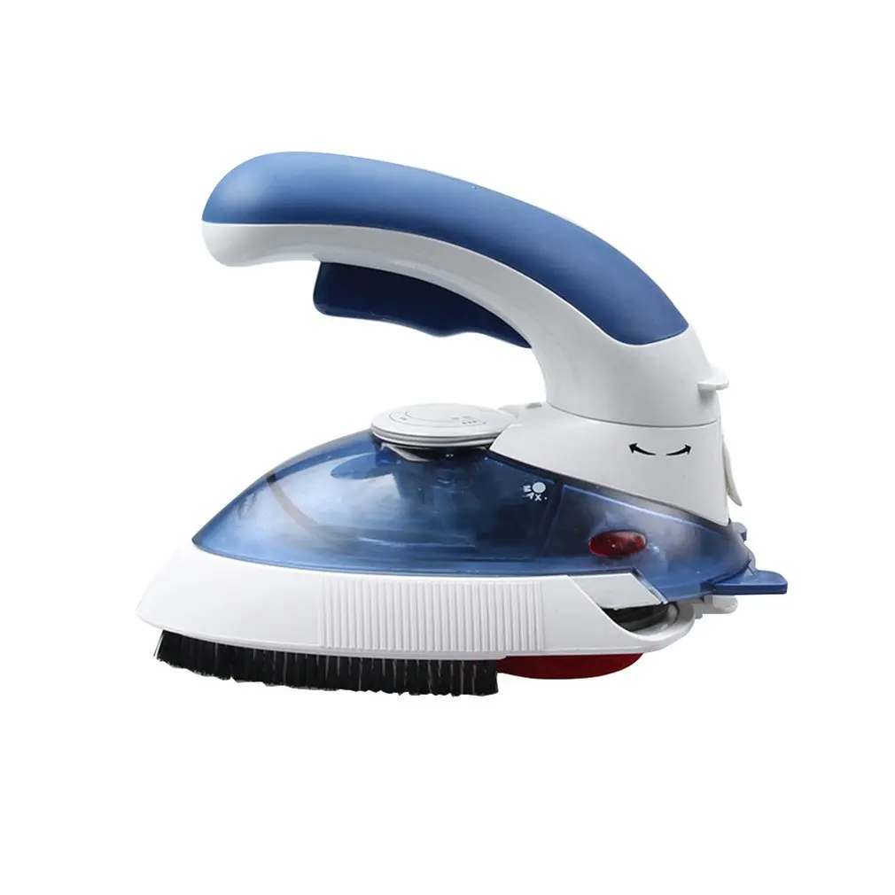 Portable Three-Speed 700W Rotatable Travel Iron Dry Household Steam Portable High-Power Handheld Iron - Цвет: BLUE EU