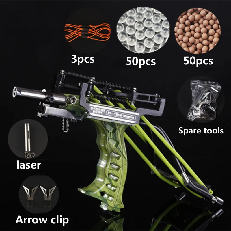 

Powerful Catapult Full Set Fishing Slingshot Arrow Laser Slingshot Bow Powerful Fishing Catapult Large strong Slingshot Hunting