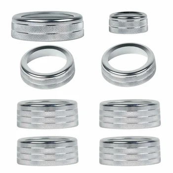 

8pcs/Set Decoration Trim 8pcs/kit AC Release Mirrors Knob For Ford F150 13-14