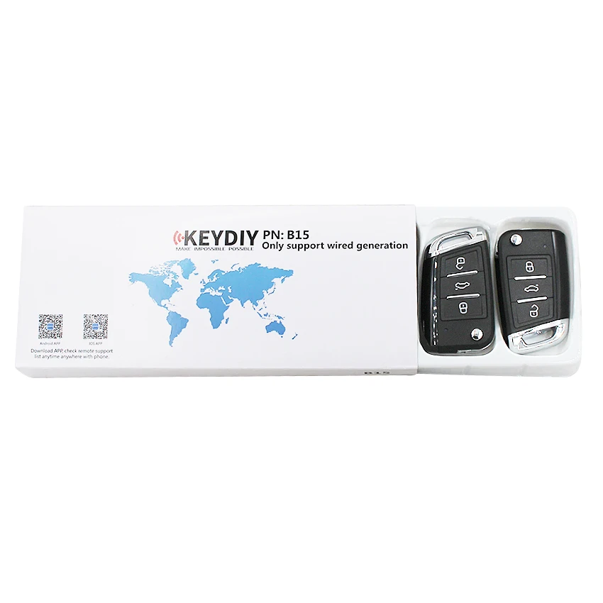 5 шт./лот, KEYDIY B15 KD-X2 KD900 URG200 KD-X2 пульт дистанционного управления 3 кнопки Автомобильный ключ дистанционного управления DS стиль для KD MINI KD900