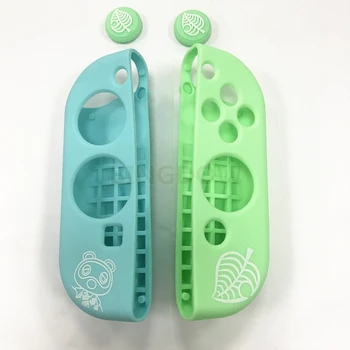 

10Sets for Nintend Switch Console JoyCon Animal crossing Silicone Cover for Nintend Switch Joystick Cover Controller JoyCon caps