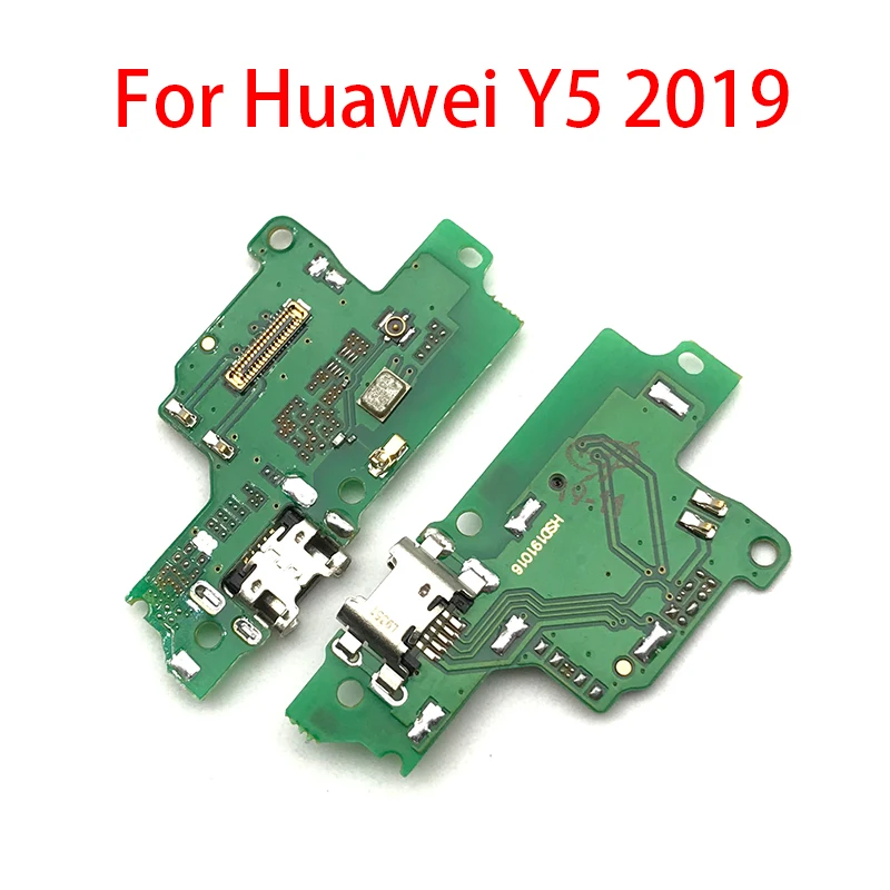 10 шт./лот, плата зарядного устройства PCB Flex Для huawei Y5 USB порт разъем док-станция зарядный ленточный кабель