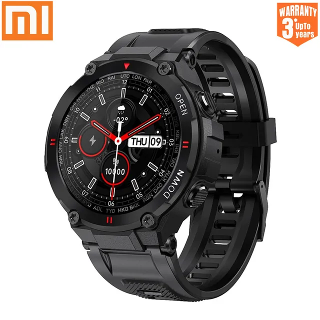 Xiaomi Smart Watch Men Bluetooth Call Full Touch Smartwatch Waterproof Sport Fitness Tracker Custom Dials Clock 400mAh 1