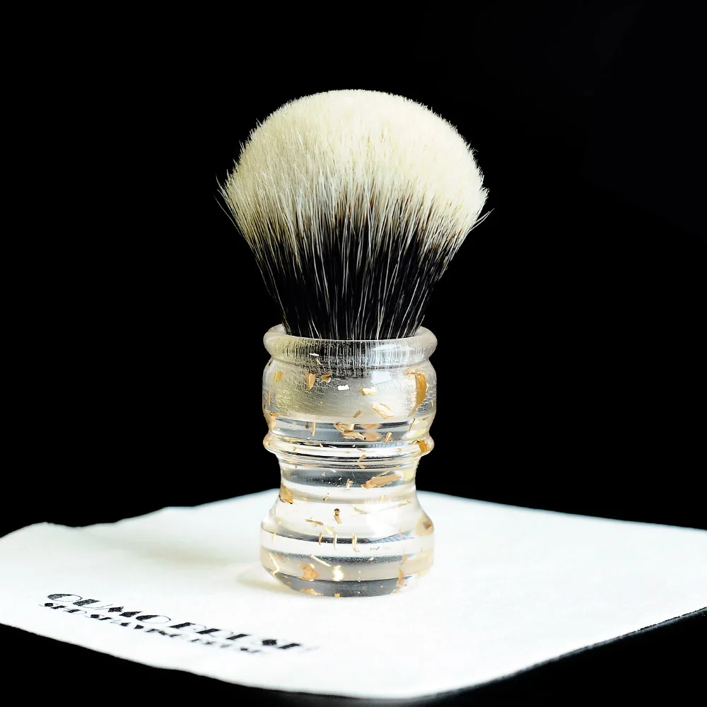 26mm bulb Кисточка OUMO-/8/1 пухленькая художественная щетка для бритья с лампочкой SHD Manchuria badger knot gel city 26 мм - Цвет: 26mm bulb