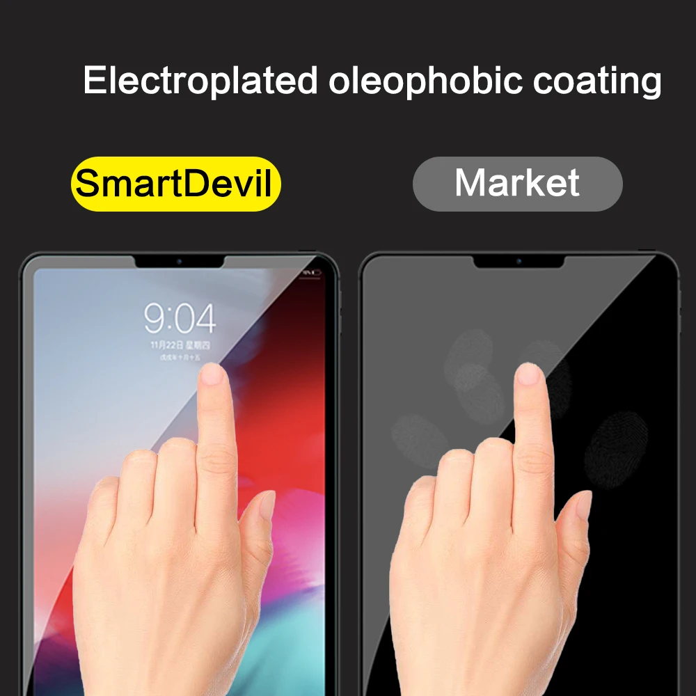 Закаленное стекло SmartDevil для ipad pro защитная пленка экрана 12 9 дюймов HD планшета| |