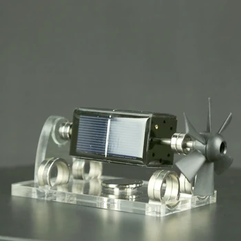 

Magnetic levitation solar motor Creative magnetic levitation fan blade