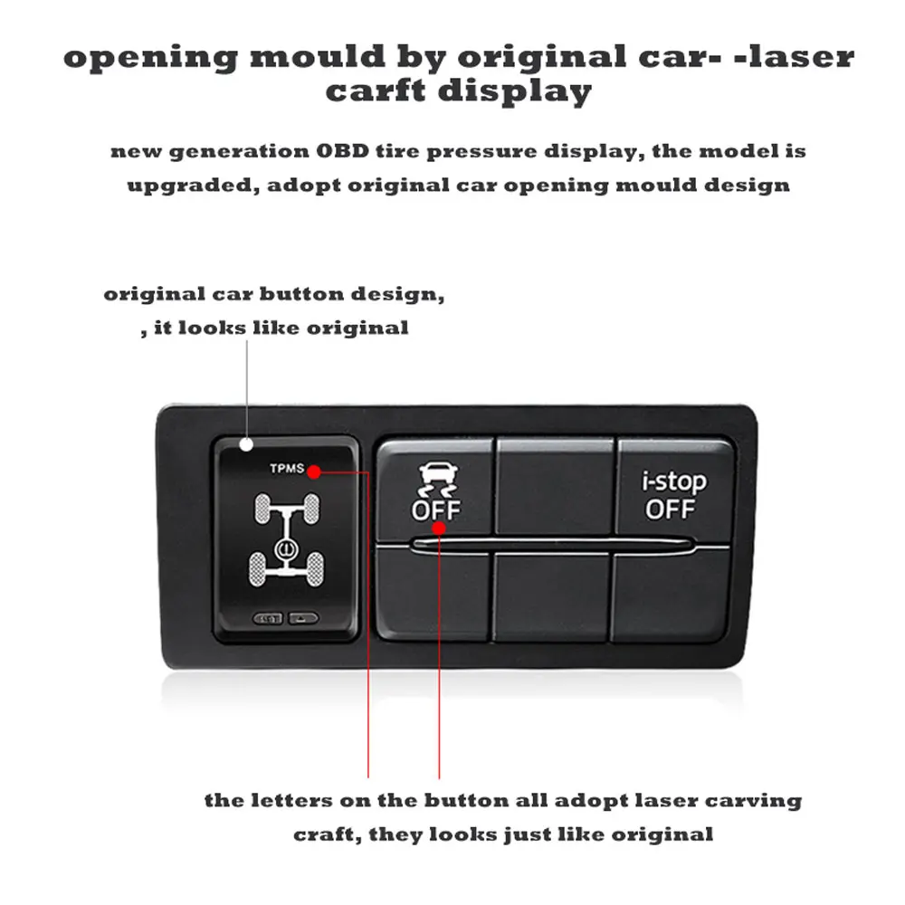 Автомобильная система мониторинга давления в шинах OBD TPMS для Toyota Corolla не