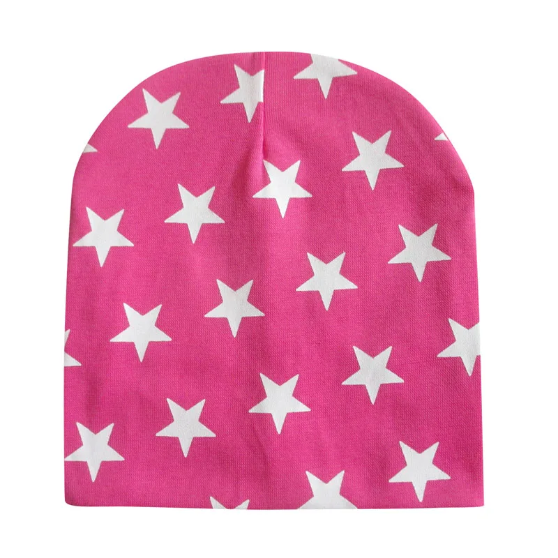 Детская шапка осень зима шапка Круглая Шапка со звездами теплые шапки для подогреватель детей - Цвет: 11