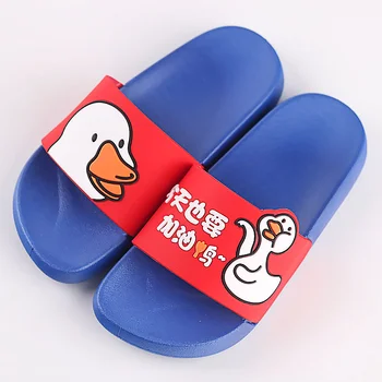 

LOVELY Women‘s Slippers DUCK print slides for woman Comfortable bathroom slippers women Non slip