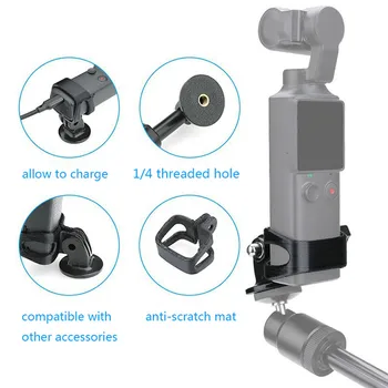 

Multifunctional Extended Adapter Bracket Support Kits with 1/4 Threaded Hole for FIMI PALM Handheld Sport Camera Accessories