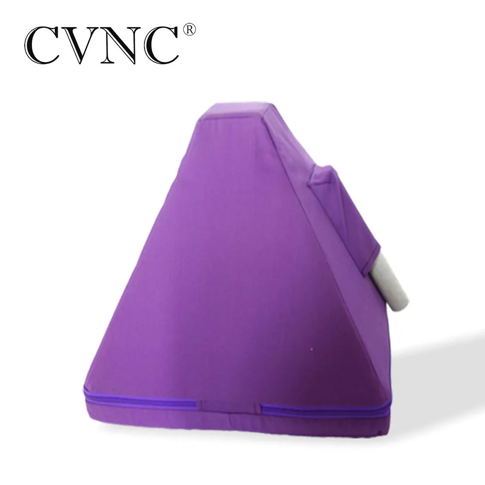 

CVNC 4" 8" or 12" Heavy Duty Canvas Carrier Bag for Crystal Singing Pyramid-Purple