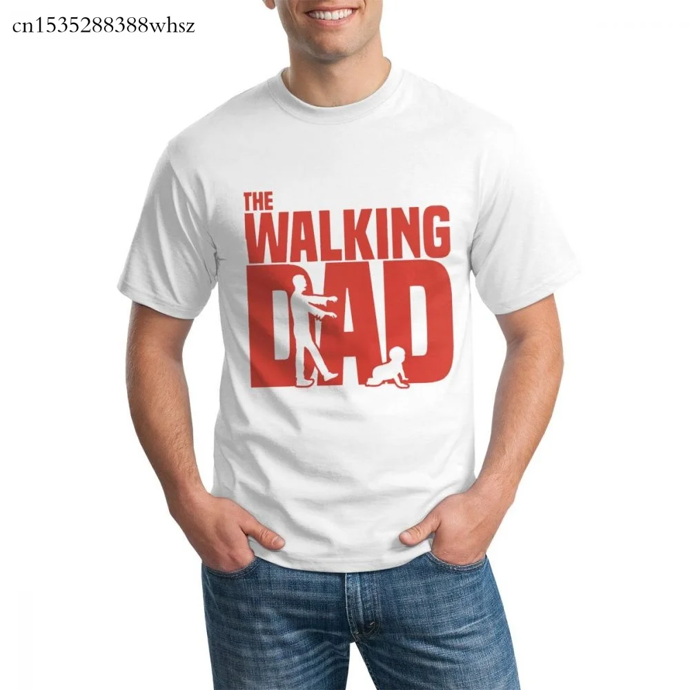 

Ticker The Walking Dad Dead graphic t shirt for men 2020