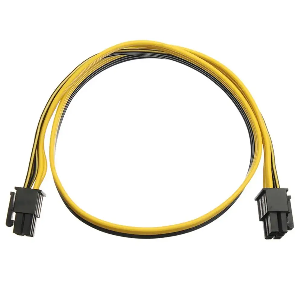 16AWG 6Pin PCI-E Male to Male Power Supply Cable for GPU Video Card ETH Ethereum Mining