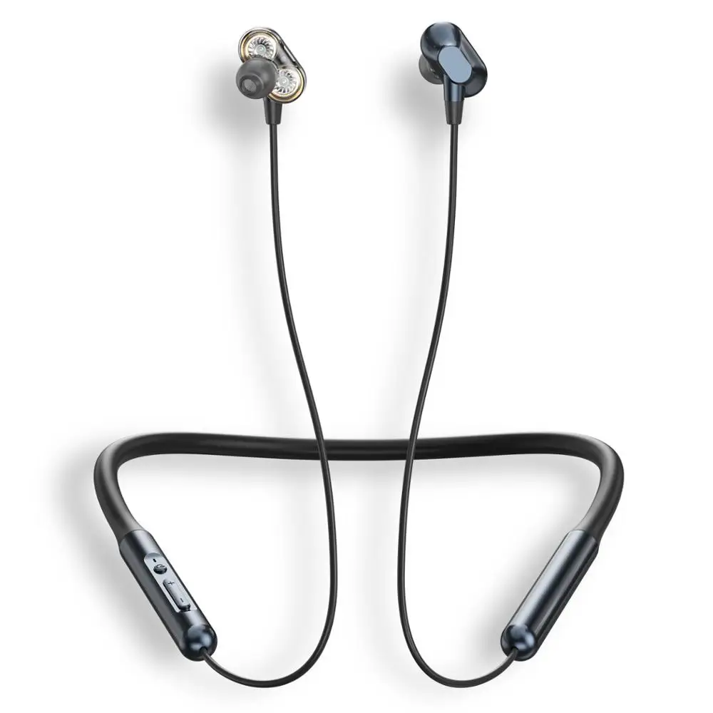 Wireless Earphone wtih Mic Neckband Earbuds Bluetooth Sports In Ear Headphone Pure Digital Drive system Hi Res Clear Bass Sound