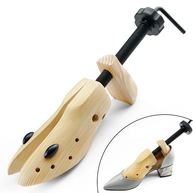 Wood Shoe Stretcher Shoe Tree Flats Shoe Extender Boots Shoe Support Shapers