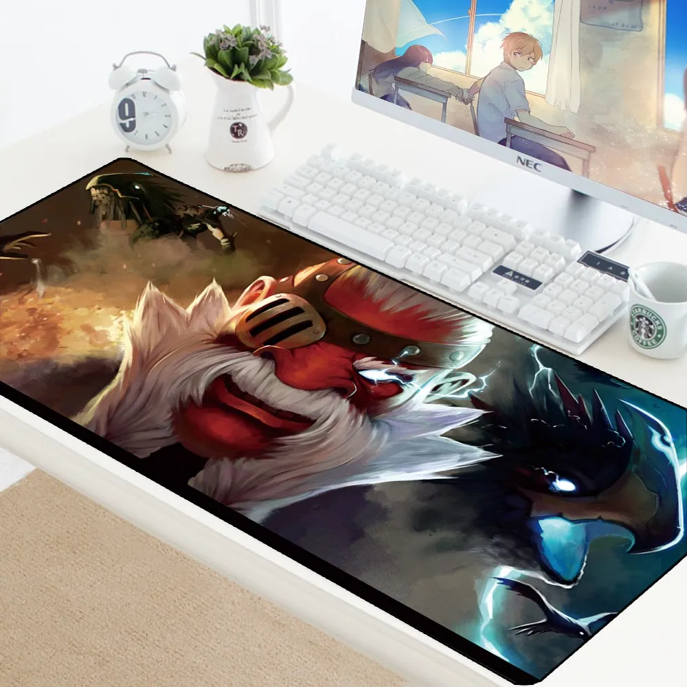 Dota 2 Mouse Pad Speed Gaming Padmouse Large XL Mouse Mat Rubber Laptop Lockedge Keyboard Pad Gamer