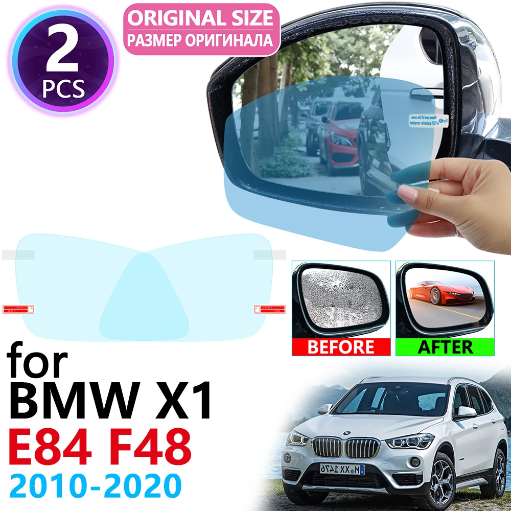 Для BMW X1 E84 F48 2010~ полное покрытие Зеркало заднего вида непромокаемые Анти-противотуманная пленка аксессуары 2011 2012 2013