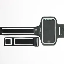 Настраиваемый отпечаток пальца разблокировка Apple мобильный телефон нарукавник лайкра Водонепроницаемый Сияющий Спорт Бег нарукавник рукав