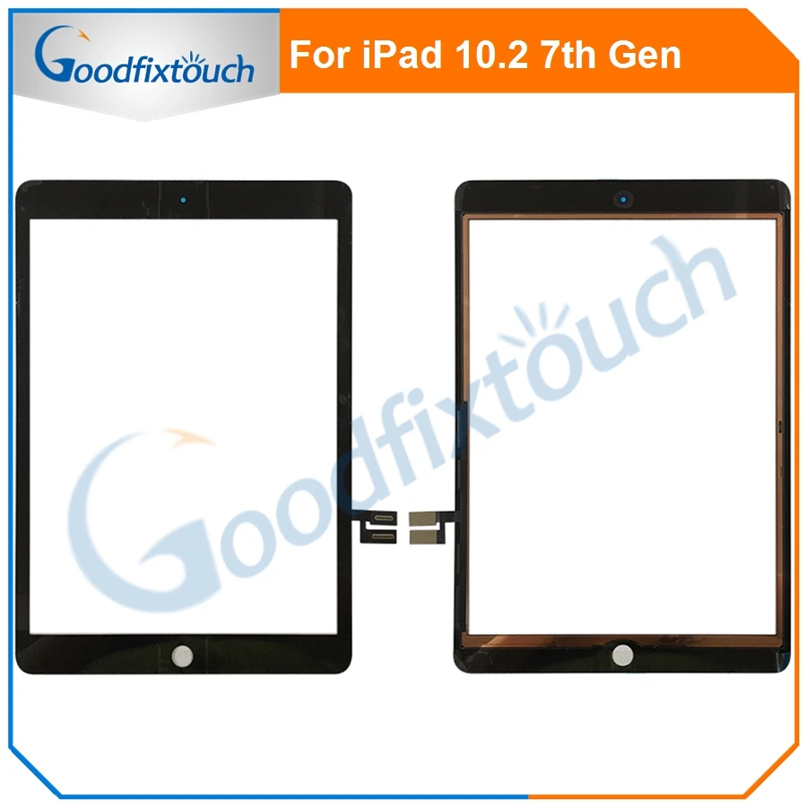 Новое поступление для iPad 10,2 7th Gen A2197 A2198 A2200 ЖК-дисплей сенсорный экран дигитайзер внешняя стеклянная панель A2232