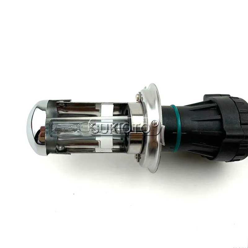 SUKIOTO 1 Pair 35W 55W Bi-xenon H4 yellow 3000K 4300K 5000K 8000K 10000K 6000K H4 bixenon lamp Deep Blue H4 xenon hid kit Part (4)