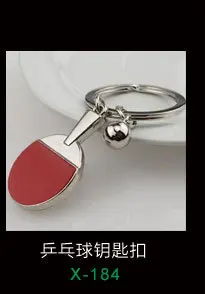Bowling Bottle Keychain Creative Bowling Model Metal Hardware Pendant Company Promotional Activity Customizable Gift