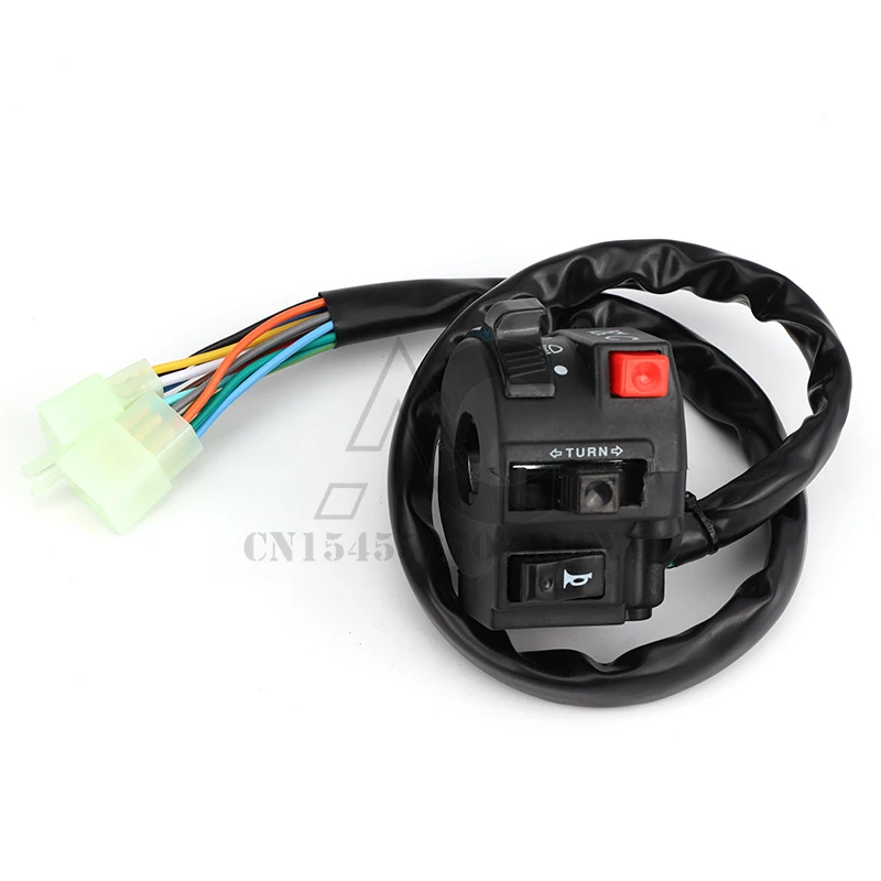 POWERMAX 8-Wire Control Switch For 50cc-125cc ATV Go Kart Dirt Bike - 9 Pin Holes PMSWHB-10018