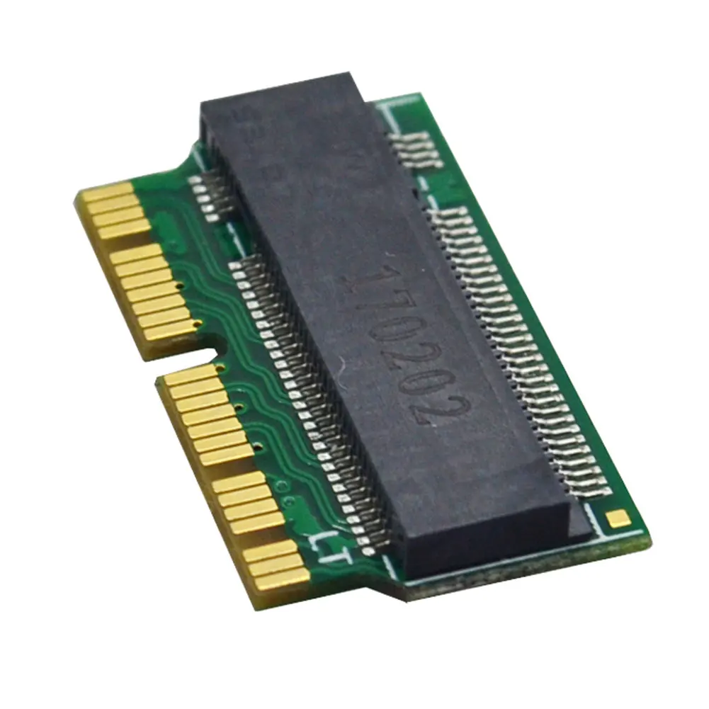 PCI-E M.2 для SSD расширения конвертировать металлические Компьютерные аксессуары Добавить на адаптер карты компоненты интерфейс мульти контактный для Macbook Air