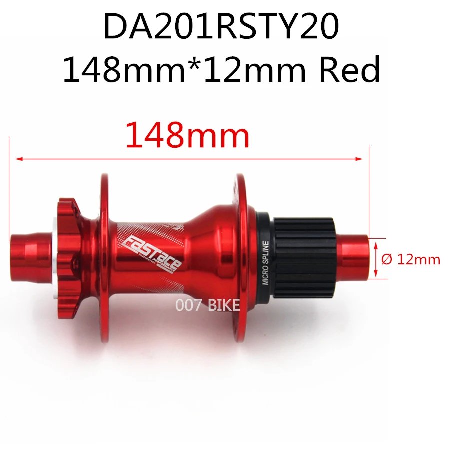 FASTACE DA201 F/R XT M8100 M7100 FH BH концентратор 32H 100x15 мм 110x15 мм 142x12 мм 148x12 мм E-THRU ось велосипеда 12 Скоростей