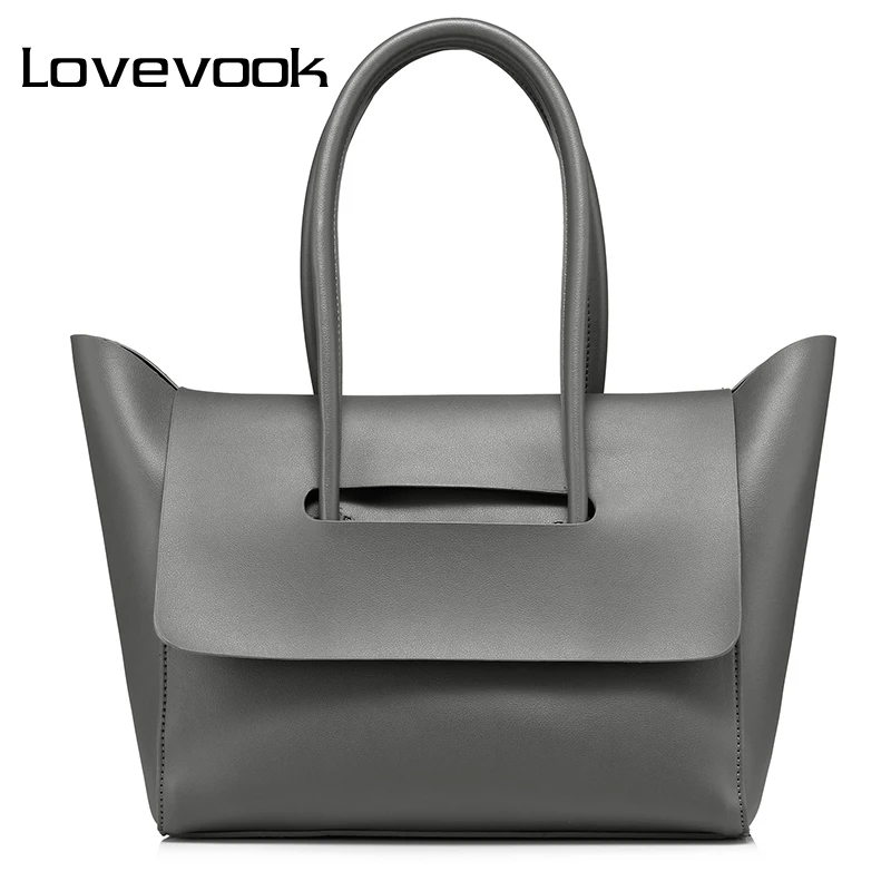 Женская сумка тоут из мягкой искусственной кожи с ручками сверху|Сумки ручками| |