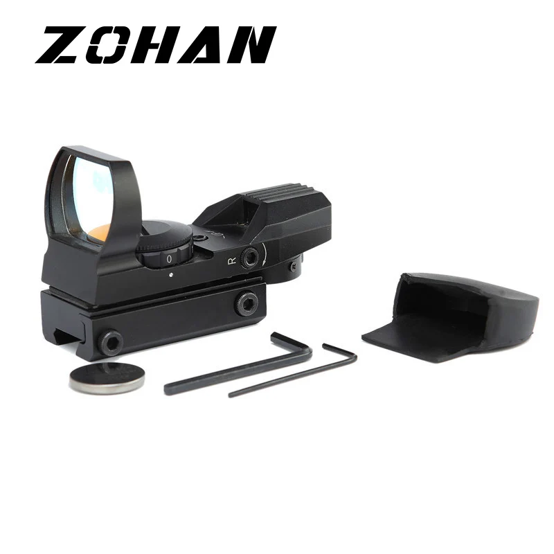 Прицел с красной точкой и сеткой 4 типа для оптической винтовки 11/20 мм | Спорт