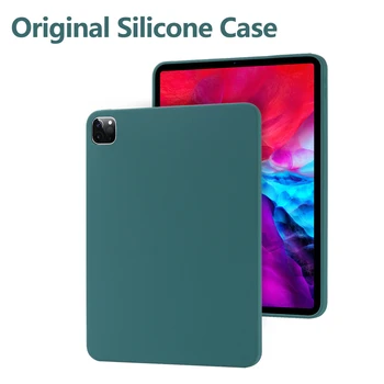 

Original Silicone Case For iPad Pro 2020 11 inch Mini 4 5 Soft Cover Funda Coque Case For iPad Pro 11 2020 12.9 Inch Mini 4 5