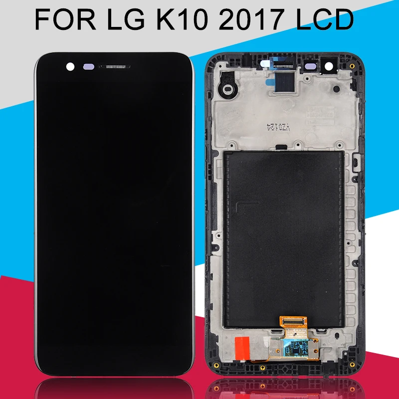 Catteny M250 ЖК-дисплей для LG K10 дисплей сенсорный экран панель дигитайзер сборка M250N K20 K20 Plus VS501 ЖК-экран с рамкой