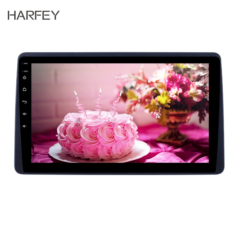 Harfey 10 1 ''Bluetooth HD сенсорный экран Android 8 автомобильное радио GPS для Renault Duster 2018