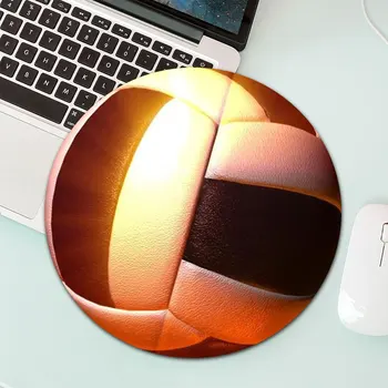 

Soccer Ball Mause Mice Mat Gamer Speed Mice Small Rubber Mousepad Gaming Computer Round Mouse Pad