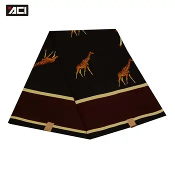 

ACI New Fashion Veritable Wax African Ankara Fabrics 6 Yards Veritable Wax African Printed Fabric Nigeria Batik Wax For Dresses
