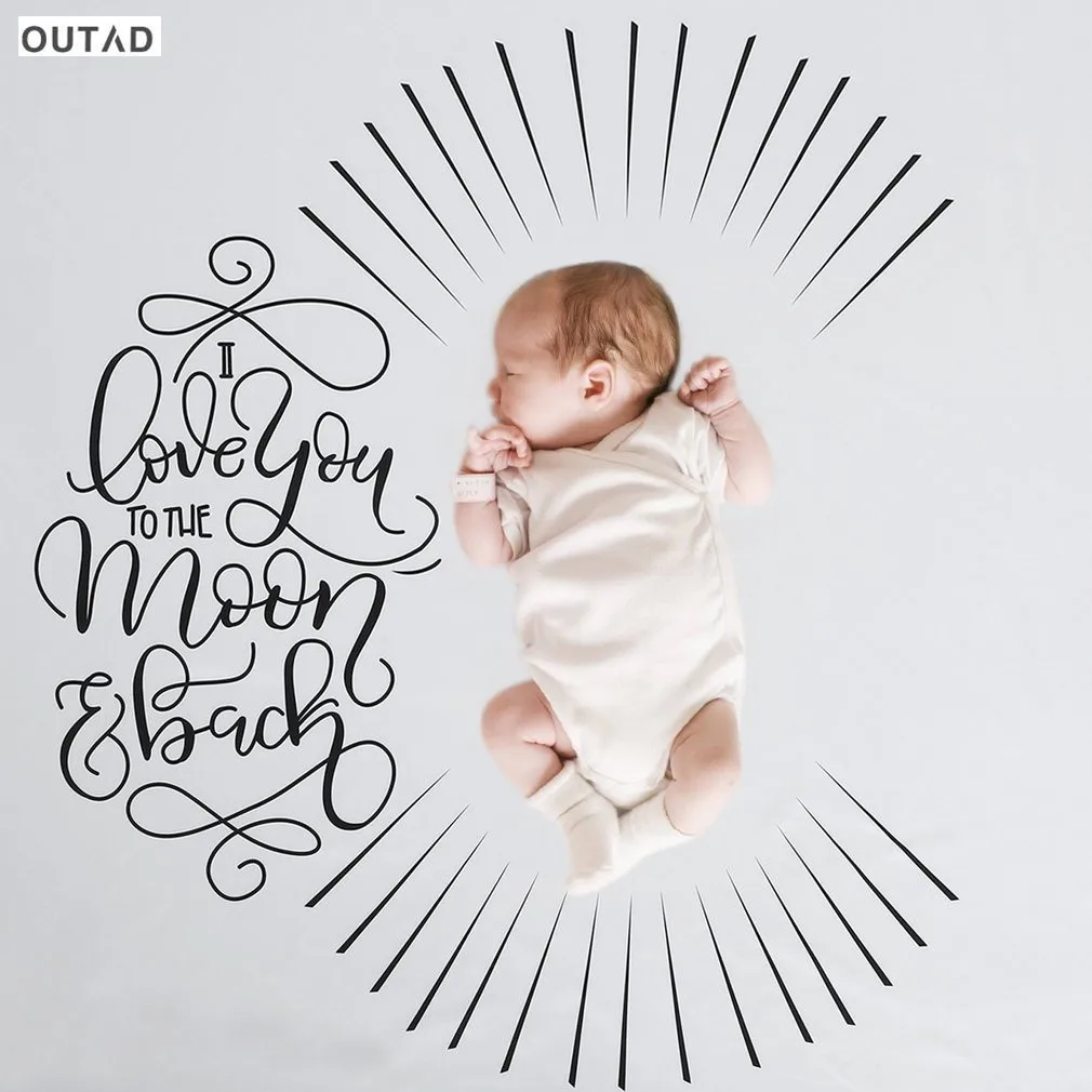 OUTAD одеяло для новорожденного для фотографий фон для фото DIY реквизит для фотосъемки коляски Чехлы для младенцев маленьких детей Горячая
