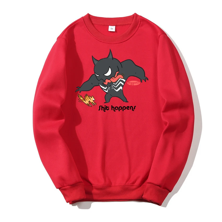 2019 Повседневная Толстовка Унисекс с длинными рукавами и круглым вырезом свитер