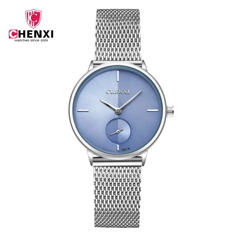 

CHENXI Women Wristwatch Fashionable 30M Waterproof Watches Stainless Steel Starp Lady Clock Quartz Watch Casual Relogio Feminino