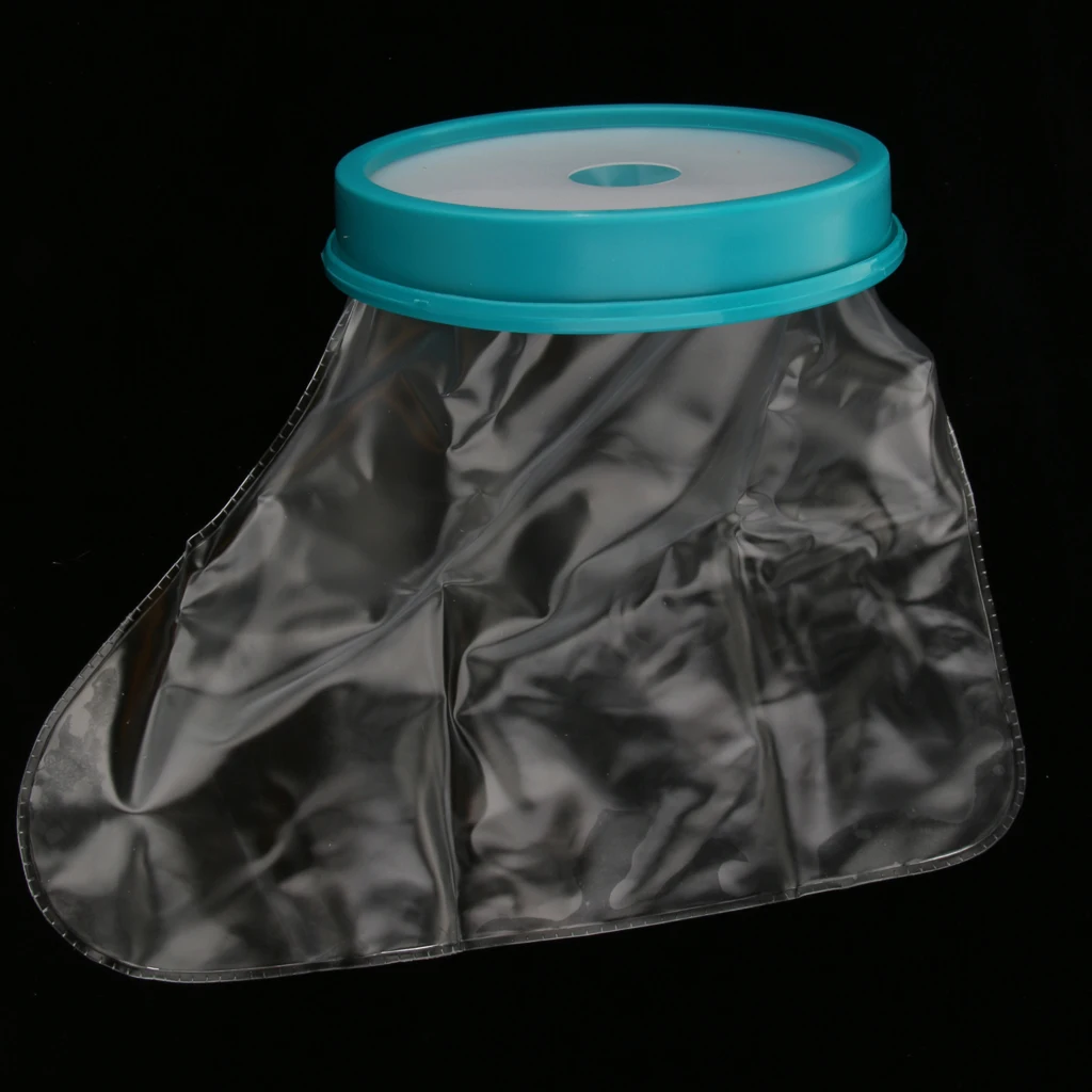 Ankle Foot Waterproof Cast/Bandage Protector Sleeve Shower Bath Wound Care Cover Cap, Fit for Swimming or Outdoor Activities