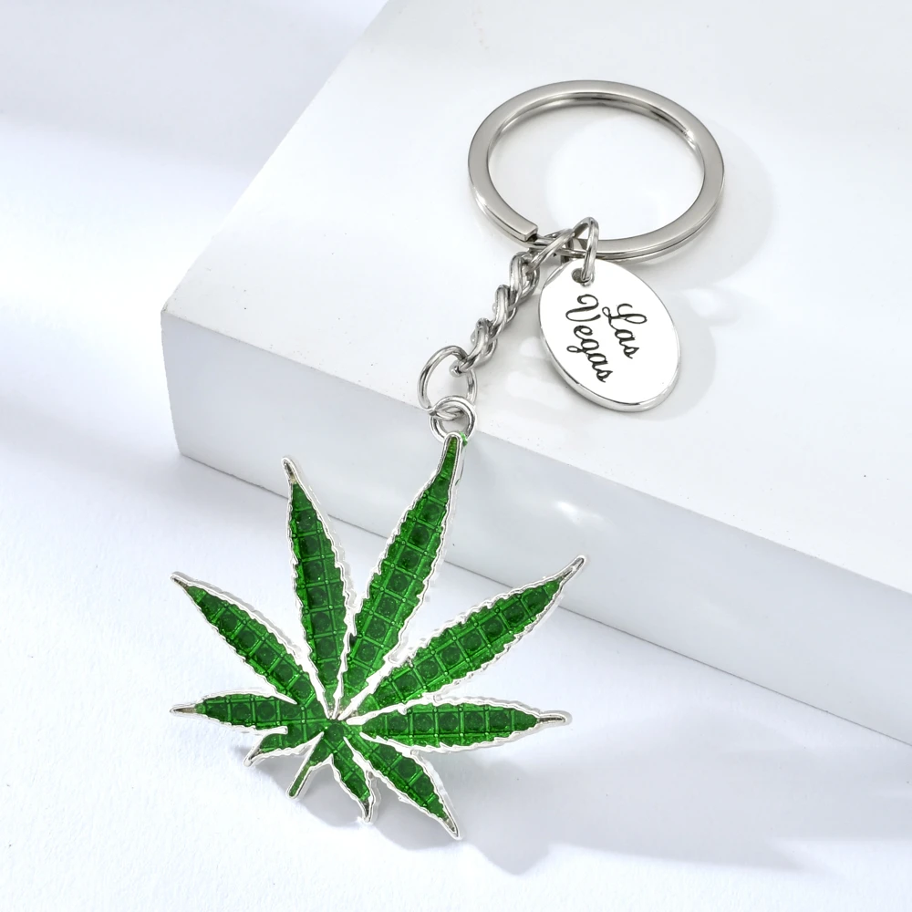 Vicney Cannabi Leaf Key Chain Light Green Plant Keychain For Women Man Zinc Alloy Leaf Keyring For Friends Wedding Souvenir Gift Key Chains Aliexpress