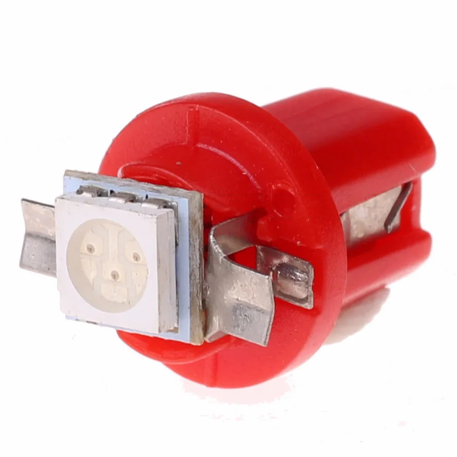 Красочный B8.5D 509T B8.5 5050 Led 1 SMD T5 лампа для автомобиля Speedo тире лампа приборной панели светильник
