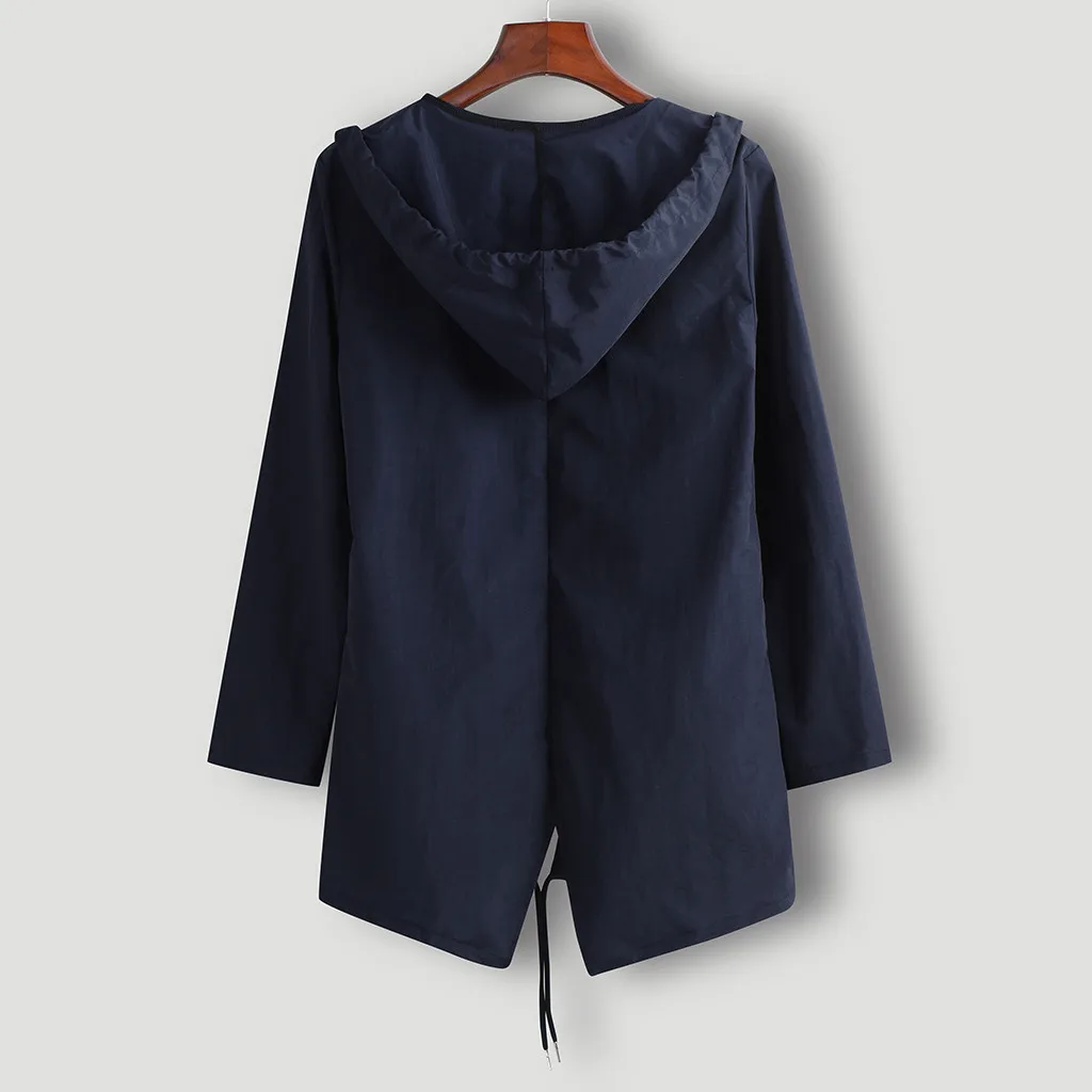 Ropa mujer плащ женский casaco feminino sobretudo feminino moda feminina manteau femme corta vento 2XL водонепроницаемый карман Z4