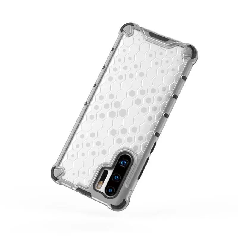 50 шт./партия Гибридный ТПУ+ PC сотовый узор задняя крышка для телефона huawei mate 30 Pro P30 Lite Nova 4E противоударный чехол
