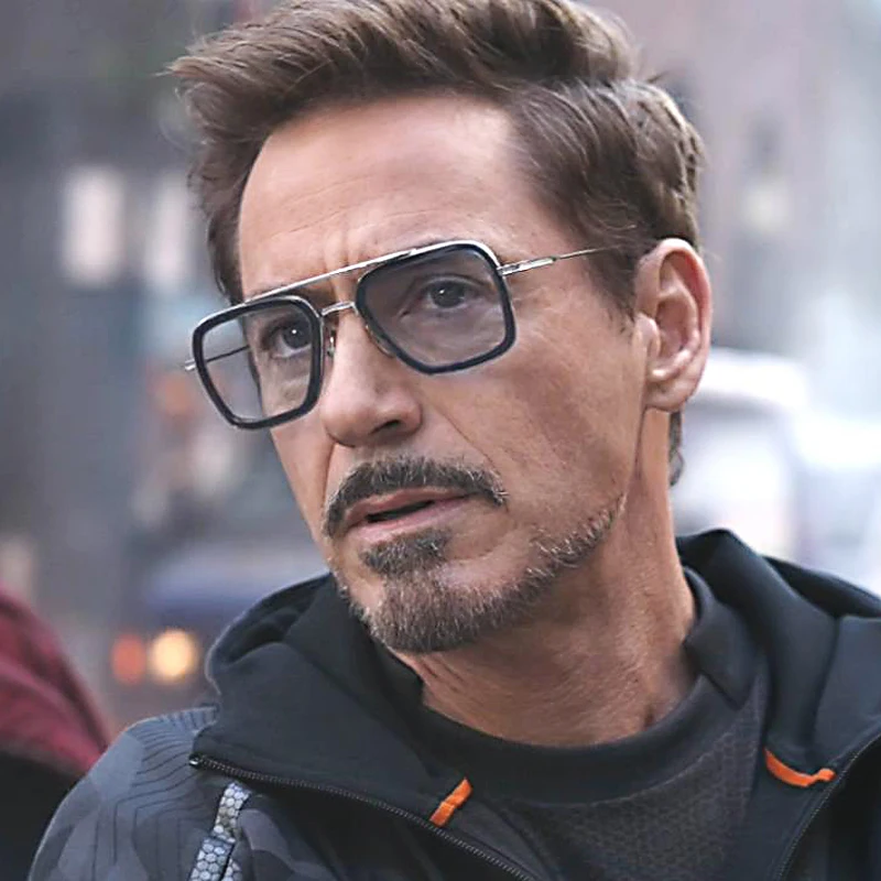 Tony stark lentes azules clearance