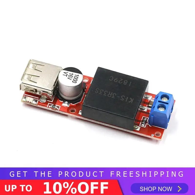 5V USB Выход преобразователь постоянного тока 7 в-24 в до 5 В пост 3A шаг-понижающий KIS3R33S модуль KIS-3R33S