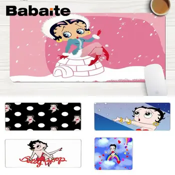 

Babaite Custom Skin Betty Boop High Speed New Mousepad Laptop Gaming Lockedge Mice Mousepad Gaming Mouse Pad